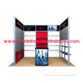 Portable Black 10x10 Booth Display , Lightweight Trade Show